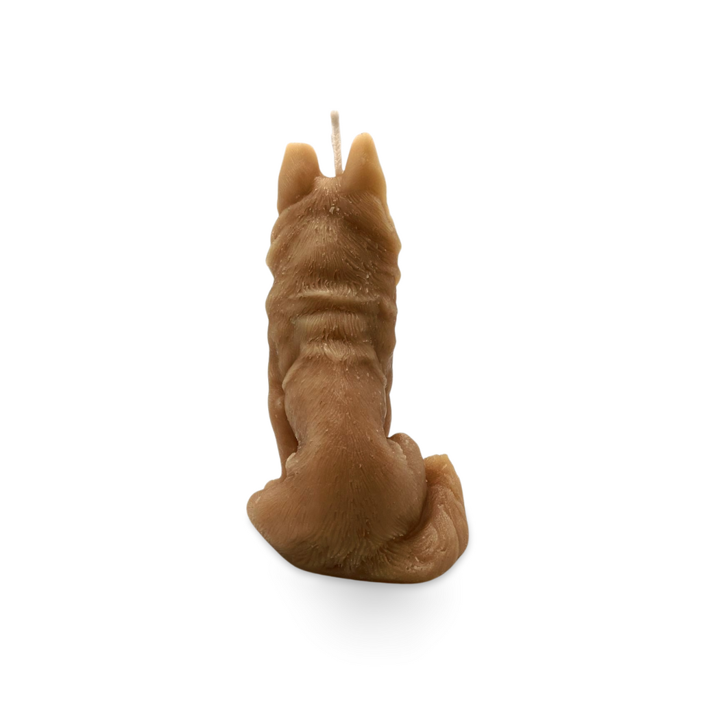 Bruno the Dog Candle