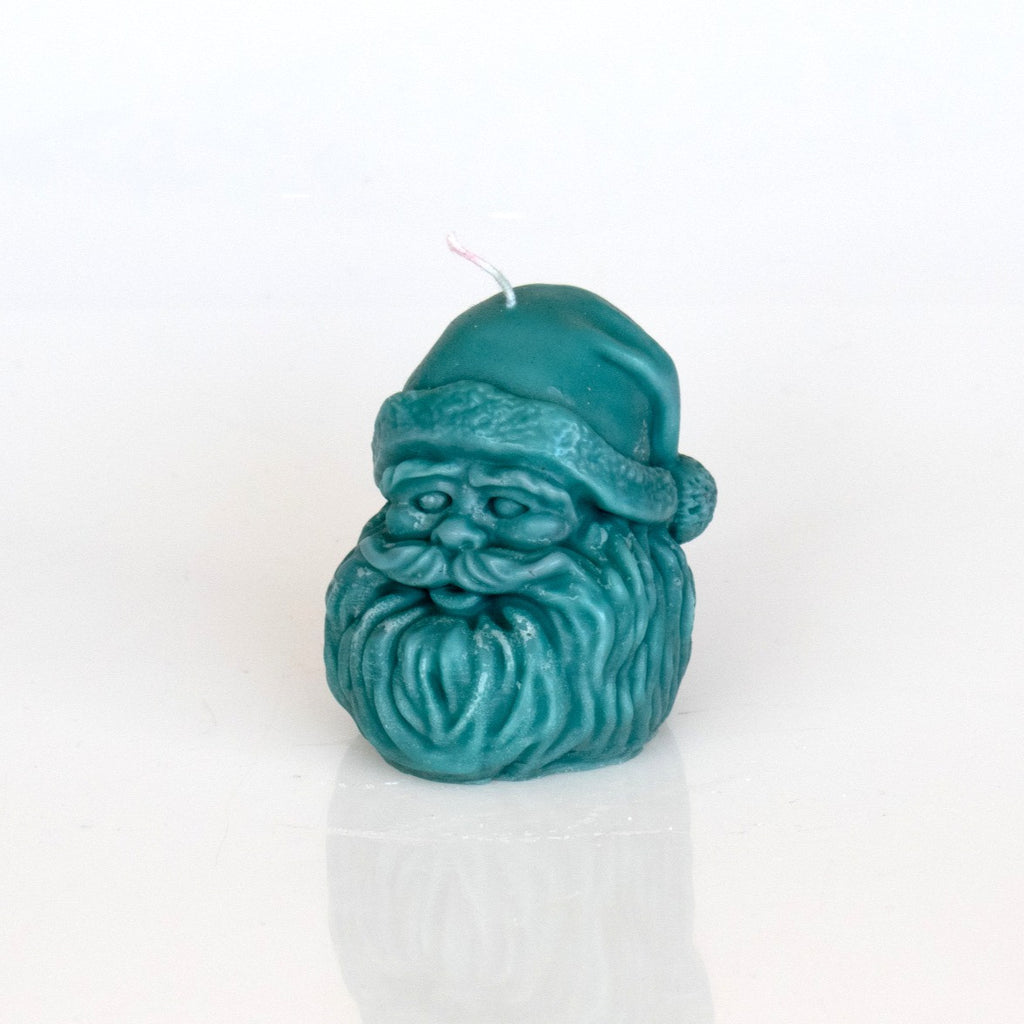 Santa Head Candle