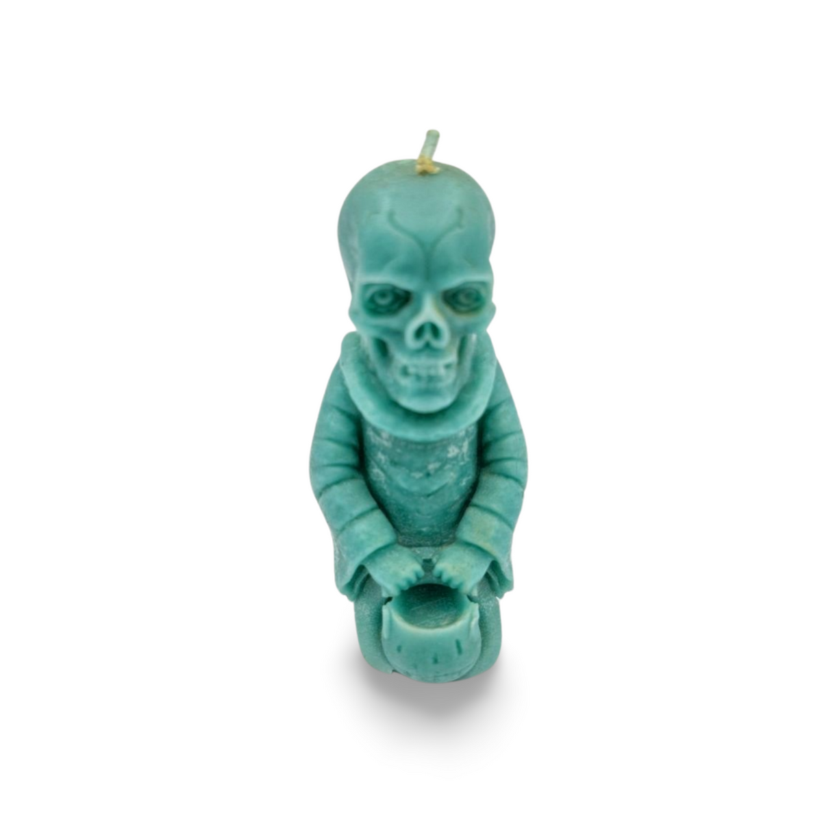 Skull, Cloak and Bowl Candle