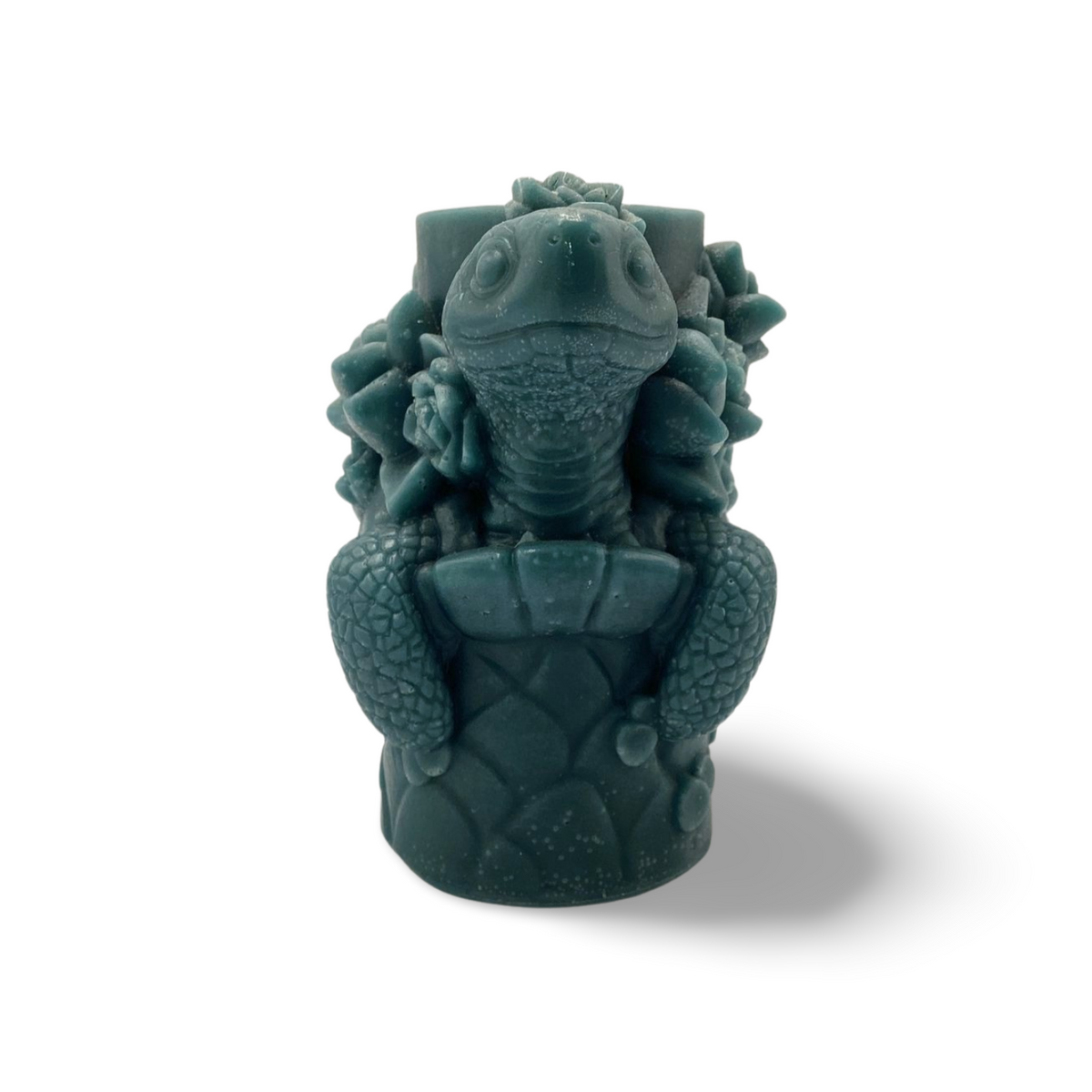 Turtle and Flowers Candle