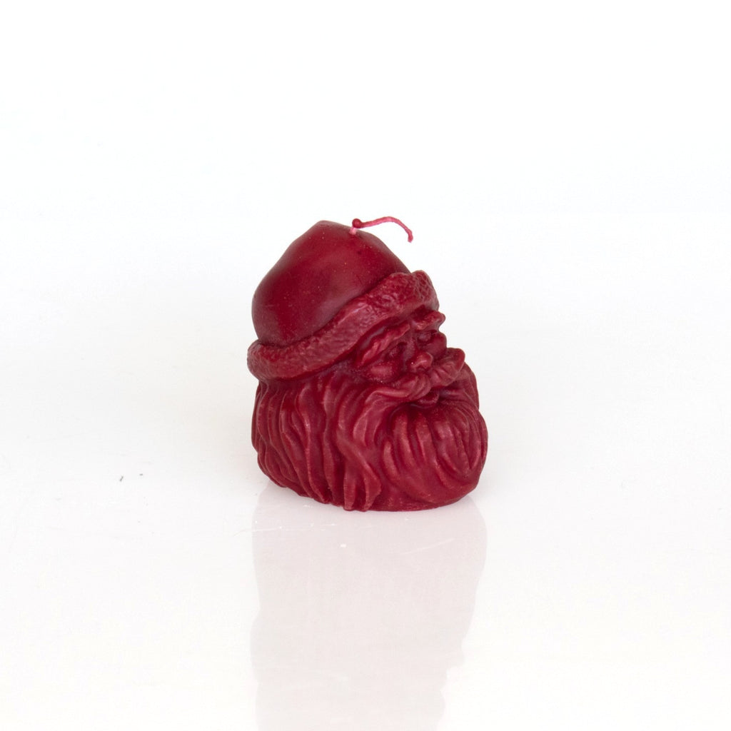 Santa Head Candle