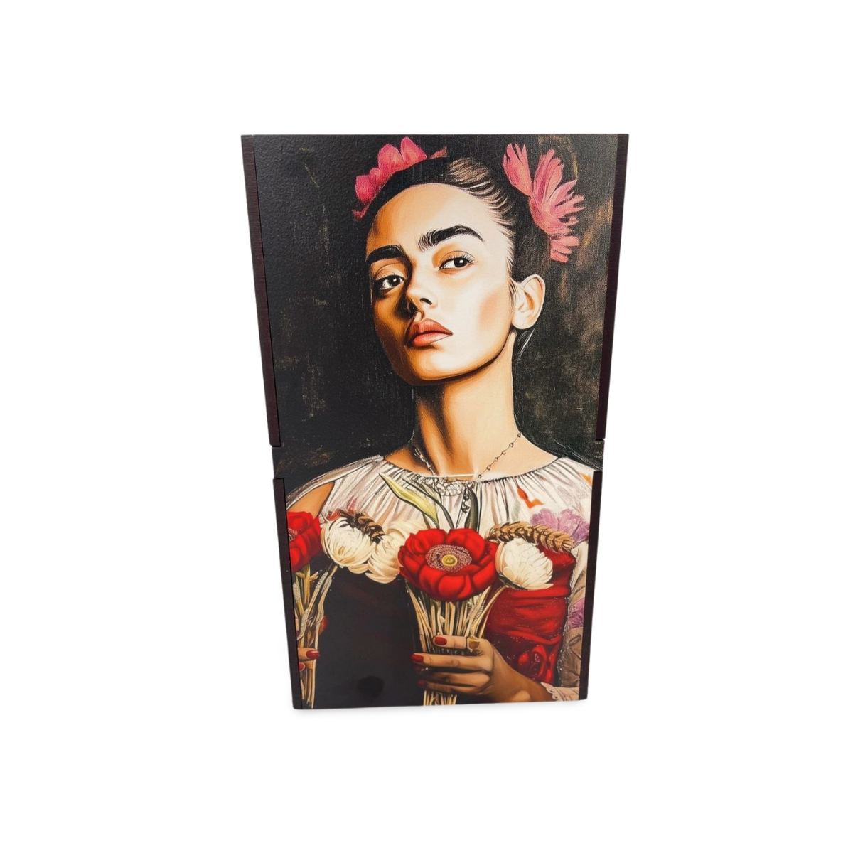Frieda With Flowers - Wine & Gift Box
