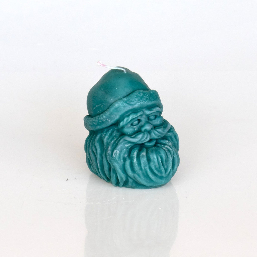 Santa Head Candle